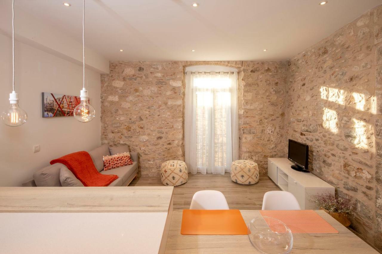 Apartamento Historico En El Barri Vell Girona Apartment Luaran gambar